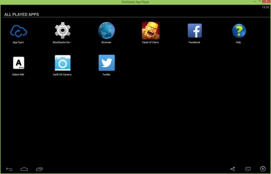 how to fix bluestacks clash of clans black screen
